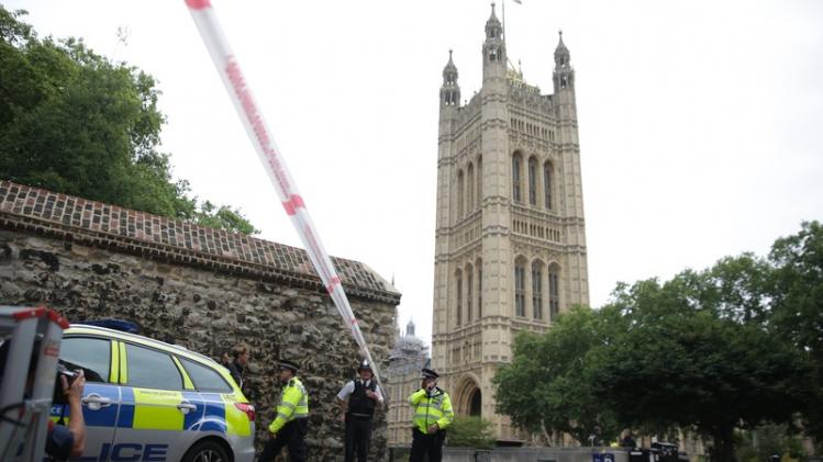 Auto rijdt in op Brits parlement: bestuurder verdacht van "terreurdaad"